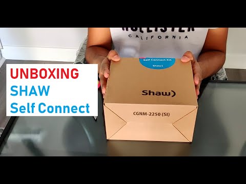 Unboxing and Connecting Shaw Self Connect Kit | SHAW | Unboxing