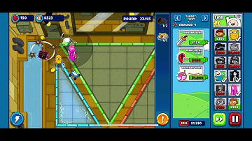 Bloons adventure time td: lemon grabbed map 3 hard mode speedrun