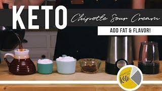 Keto Chipotle Sour Cream - BGK Original Recipe