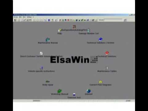 VW AUDI ELSA WIN 3.81 - YouTube auto wiring manuals 