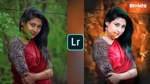 Lightroom - Dark Orange & Bird Effect Photo Editing Tutorial🔥|| Lightroom best photo editing 2022 ||