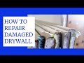 HOW TO DO A DRYWALL PATCH//DRYWALL REPAIR
