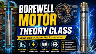 Borewell Motor winding class theory in kannada |winding training #training