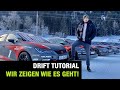 Drift-Tutorial: HIER lernst DU Driften mit Heck- und Allradantrieb auf Schnee, Eis und Asphalt! 🧊🏁