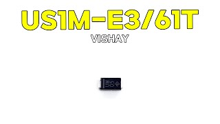 US1M-E3/61T - VISHAY : Surface Mount Ultrafast Rectifier