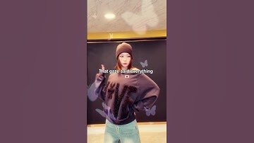 He looked at chaewon like forever was already written 😭