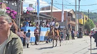 Desfile Gaucho Aniversario Agrupación Gaucha San Jose de Chijra