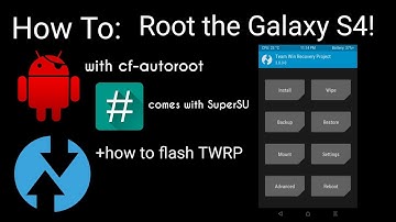 How to root the Samsung Galaxy S4! (+flash TWRP)