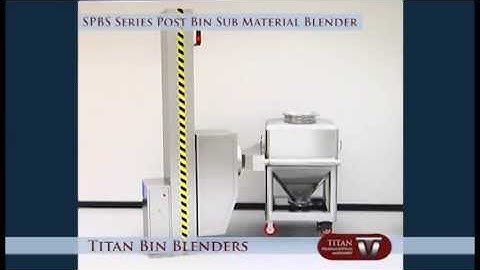 THE BEST POST BIN TOTE IBC BLENDERS HOW IT WORKS