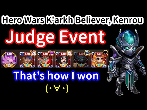 Judge Event. That’s how I won | Hero Wars