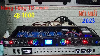 Mấy Nâng tiếng TD CB-1000  Là thiết bị cải thiện chất âm cho bộ giàn âm thanh hay hơn .Giá chỉ 950k