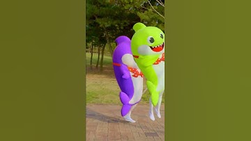 Thumbnail of Baby Shark in DIFFERENT Colors?! #shorts | Baby Shark Official