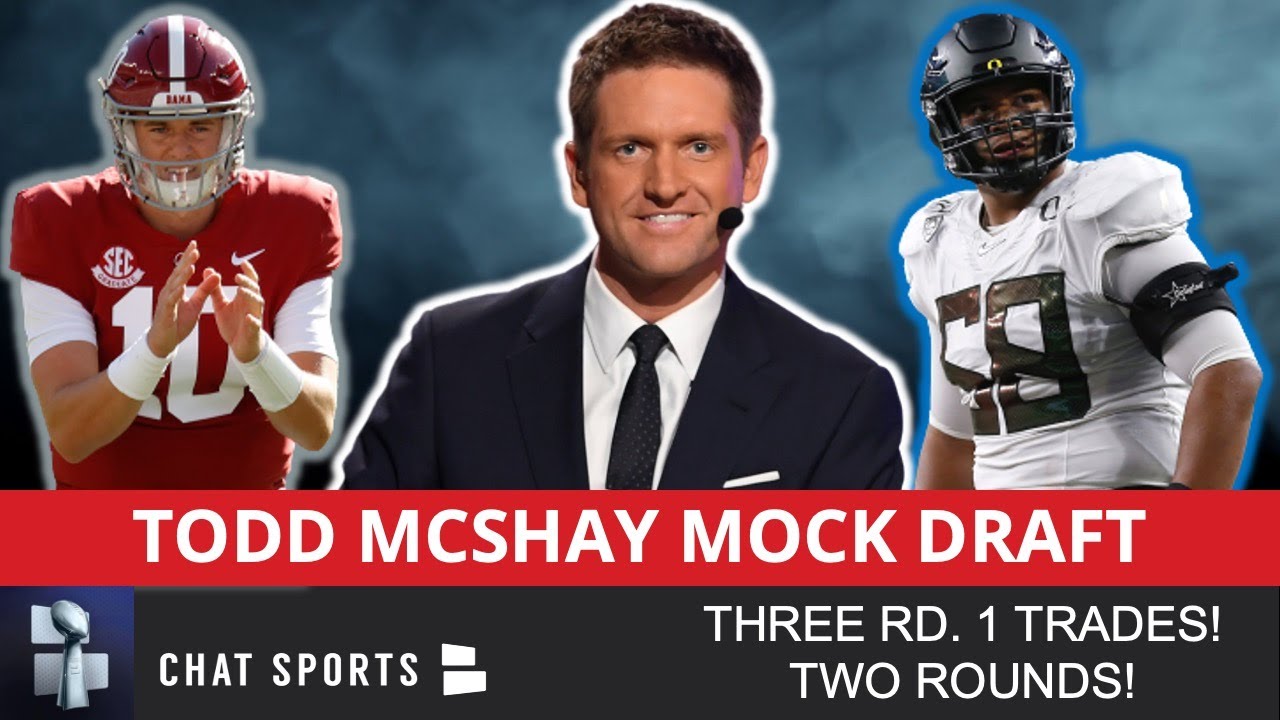 Todd McShay 2-Round 2021 NFL Mock Draft With Trades - Reacting To