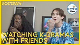 When Best Friends Watch A K-Drama Together | Home Alone EP528 | KOCOWA+