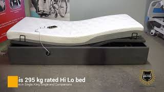 Electric Remote Control Full Drop Adjustable Hi Lo Bed | Gilani Engineering