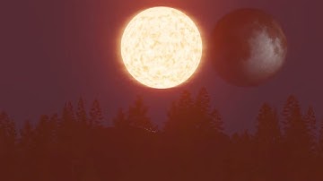 Blender Solar Eclipse Animation nasa.mars