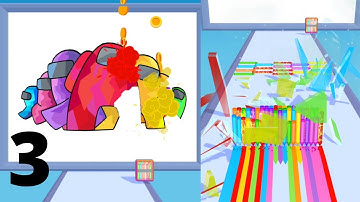 Pencil Rush 3D: Gameplay Walkthrough All Levels