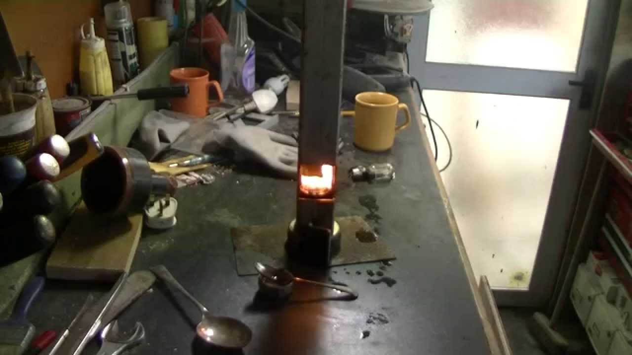 waste oil drip burner heater.(small mark one ) - YouTube