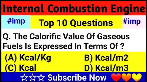 Top 10 IC Engine Objective Question And Answer For All Competitive Exams @massiveskillmechanical6842