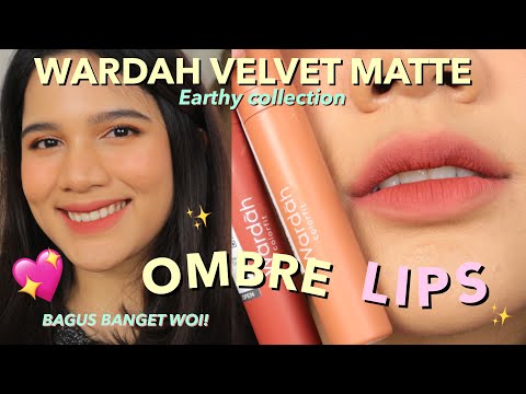 hai babes! di video kali ini aku review dan juga lip swatches WARDAH COLORFIT VELVET MATTE LIP MOUSS. 