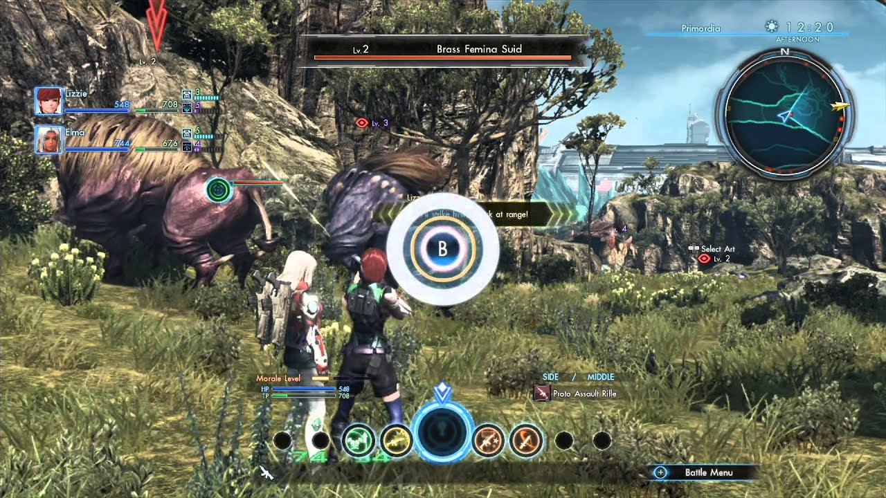 Xenoblade Chronicles X - Gameplay 02 - YouTube