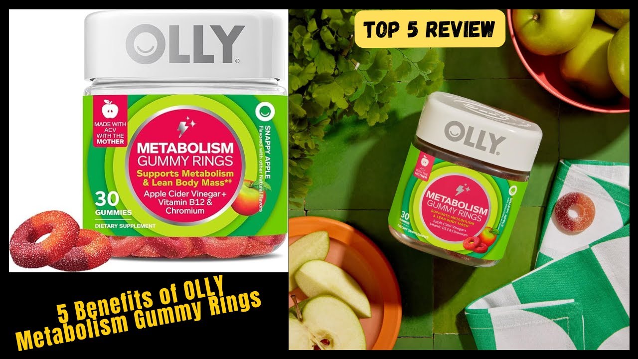 ✔5 Benefits of OLLY Metabolism Gummy Rings❤❤
