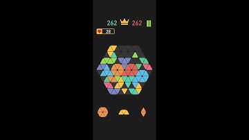 Trigon (by IEC Global) - free offline puzzle game for Android and iOS - gameplay.