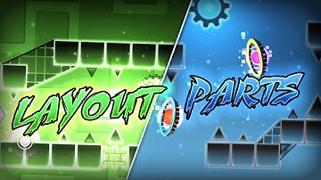 Layout Parts [2] ~ Disaster Dive & Cabalistic Inception | Geometry Dash