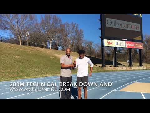 200m Technique Training