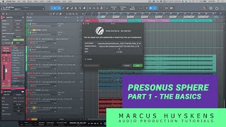 Working with PreSonus Sphere Part 1 - Archiving Sessions to Sphere (The Basics)