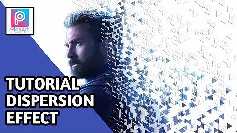 Tutorial Picsart I Dispersion Effect I How To Make Dispersion Effect