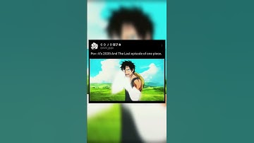 Thumbnail of Pov : it's 2035 And The Last Episode Of One Piece. #onepiece #lastepisode #luffy #luffygear5 #robin