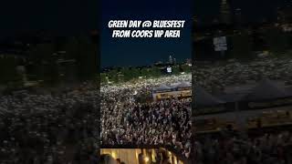 Coors VIP Stage • Boulevard of Broken Dreams by Green Day • Bluesfest 2025 #greenday #rock #live