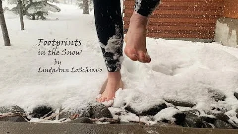 "Footprints in the Snow" - a VideoPoem by LindaAnn...