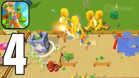 Farm Defense: Survival Z - Gameplay Walkthrough Part 4 Tutorial Managing Agriculture (Android,iOS)