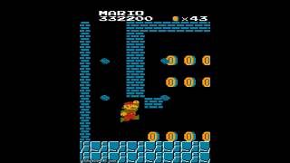 Super Mario Bros GE World 4-2 Hidden Warp Zone Discovery | NES Gameplay #nintendo #games