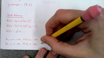 Algebra 2 CP - Unit 8 Lesson 5 - Graphing Polynomial Functions