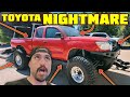 TOYOTA TACOMA NIGHTMARE BUILD - It's Worse Than We Thought! (Shop Update)