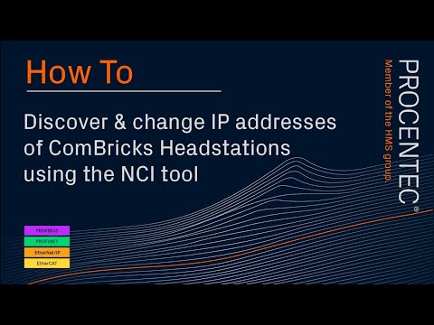 How to discover & change IP addresses of ComBricks Headstations using the NCI tool