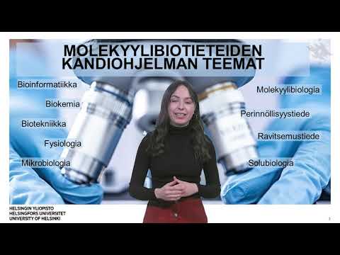 Tutustu molekyylibiotieteiden kandiohjelmaan | Helsingin yliopisto