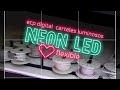 neón led flexible un repaso de algunos trabajos