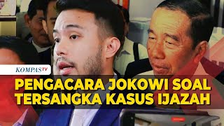 Jawab Pengacara Jokowi Ditanya Tersangka Kasus Tudingan Ijazah Palsu