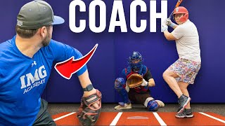 Can This High School Coach Strike Me Out