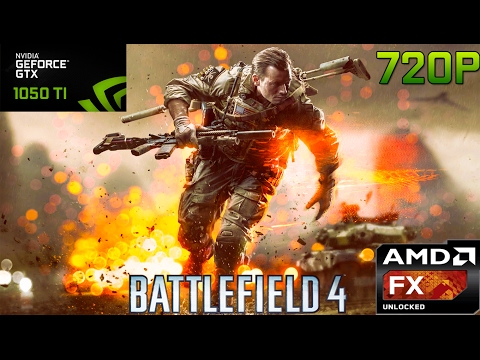 Battlefield 4 GTX 1050 TI - FX 4300 - 8GB RAM