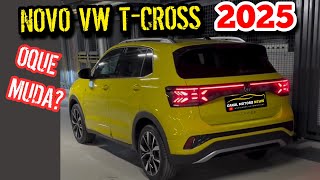 NOVO T-CROSS 2025 RENOVADO PARA O BRASIL FICA MAIS BONITO