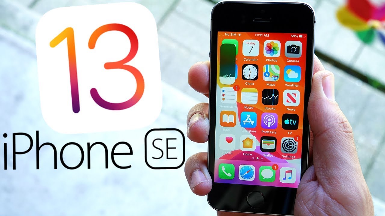 Tour of iPhone SE on iOS 13 