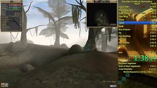 Morrowind Any% Speedrun in 3:06.59