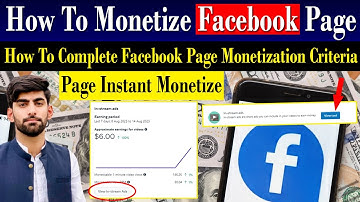 How To Monetize Facebook Page In Pakistan | How To Complete Facebook Page Criteria | Tasawar Shah