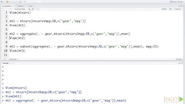 Learning Data Mining with R : Example – Using a Single Line of Code in R | packtpub.com