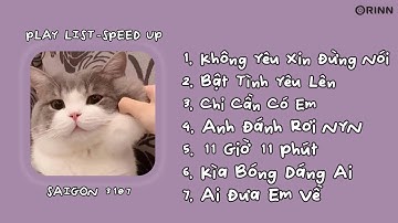 [Playlist Speed Up] Bật Tình Yêu Lên, Không Yêu Xin Đừng Nói, 11 Giờ 11 Phút | Nhạc sped HOT Tiktok